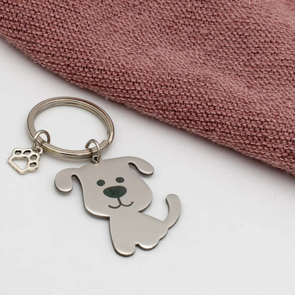 Llavero Perro con Foto y Nombre