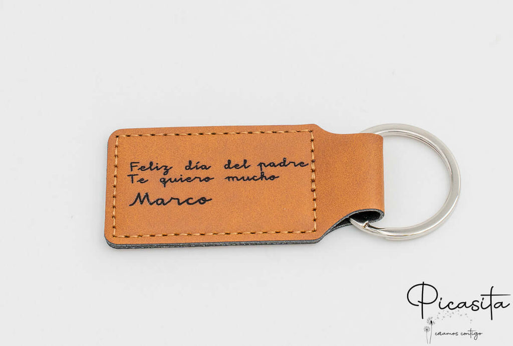 Llaveros de Cuero Sintetico Personalizados