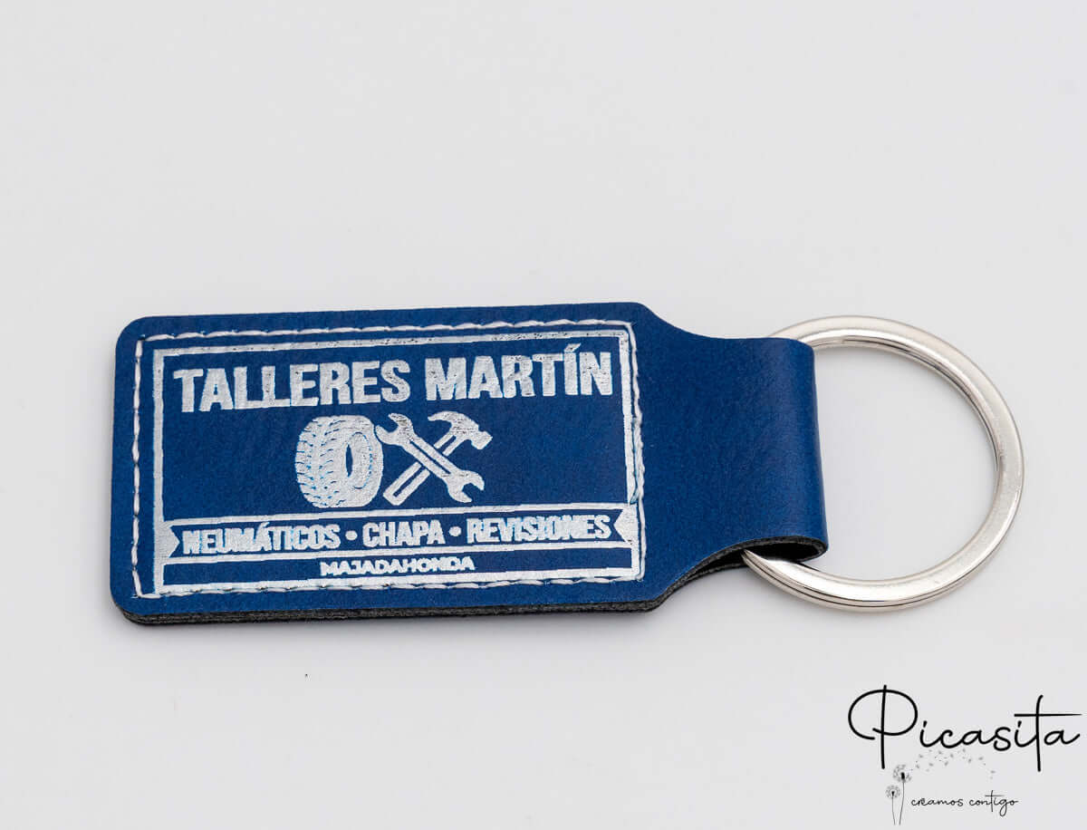 Llaveros de Cuero Sintetico Personalizados