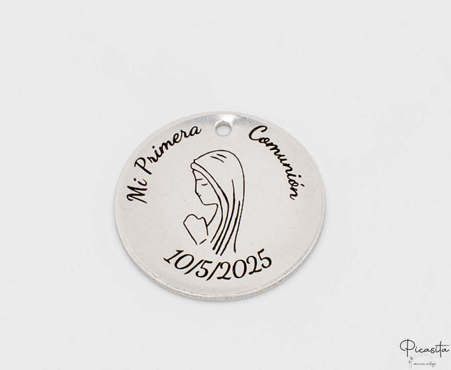 Medalla Grabada Comunion