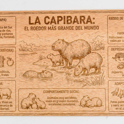 Murales Escolares Originales Grabados en Madera