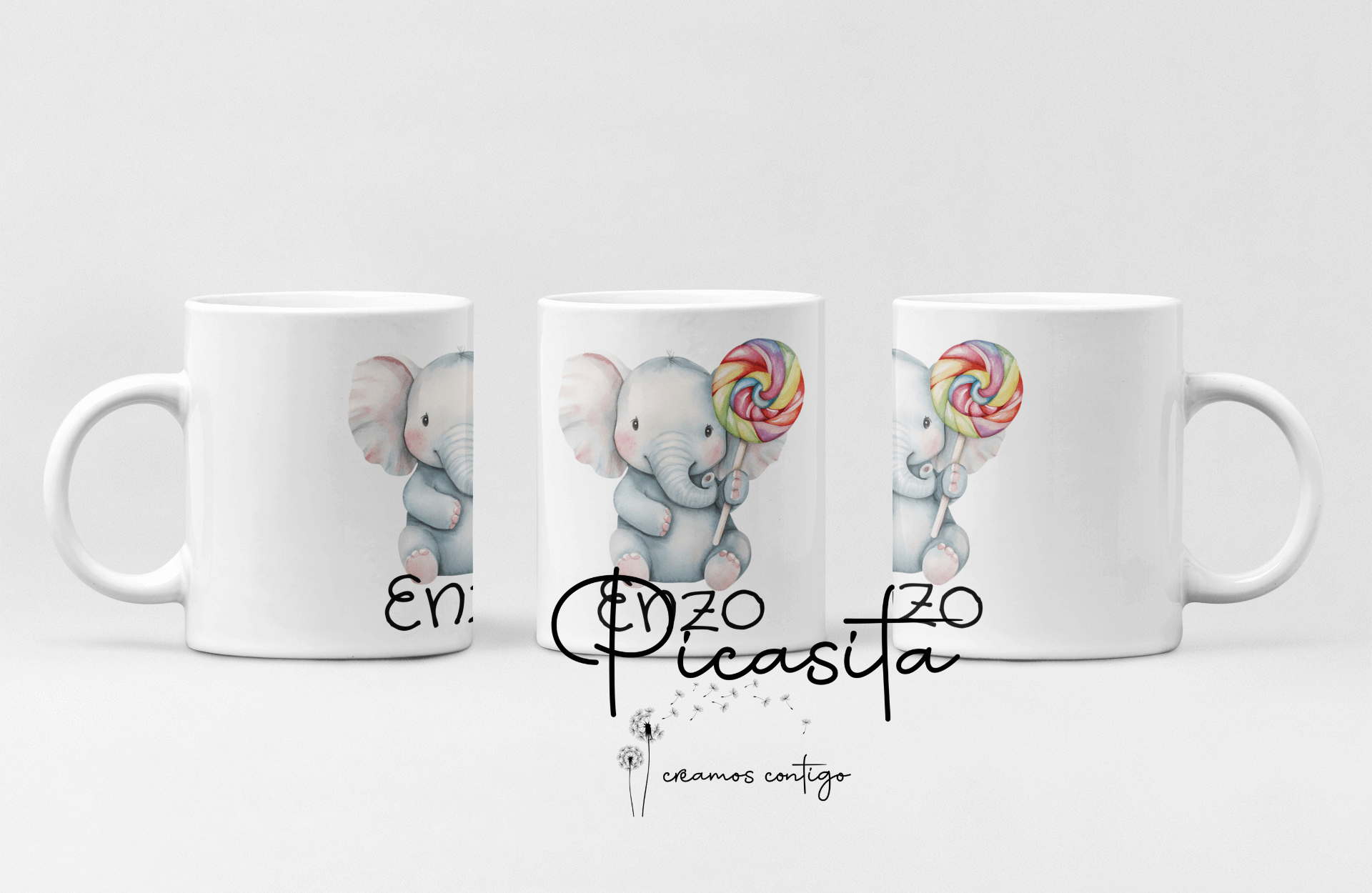 Tazze Personalizzate con Nome del Bebè