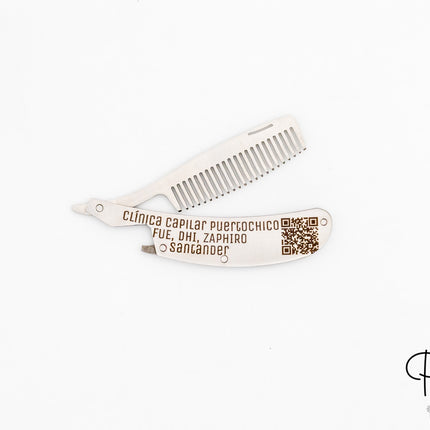 Peine de Metal Personalizado