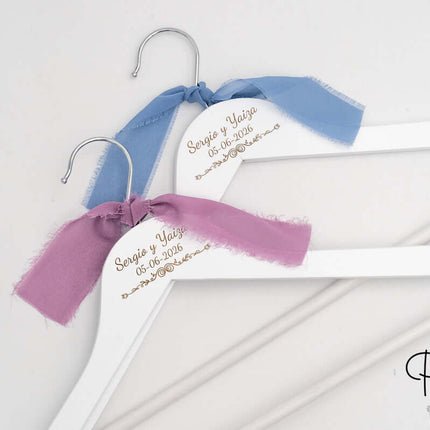 Percha Personalizada para Novios