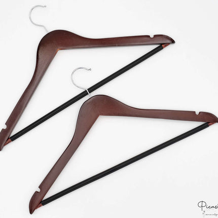 Perchas Adulto Personalizadas Tono Oscuro