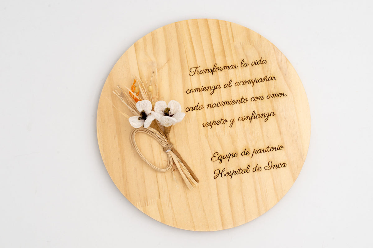 Placa de Madera Personalizada | Boda | Recuerdo