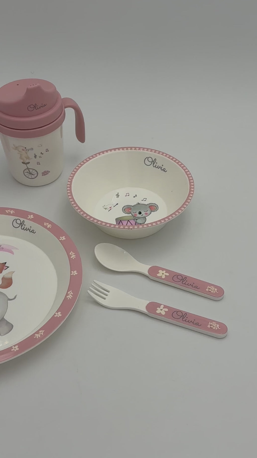 Set di stoviglie per bambini in PP