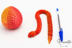 Serpiente 3D con Huevo