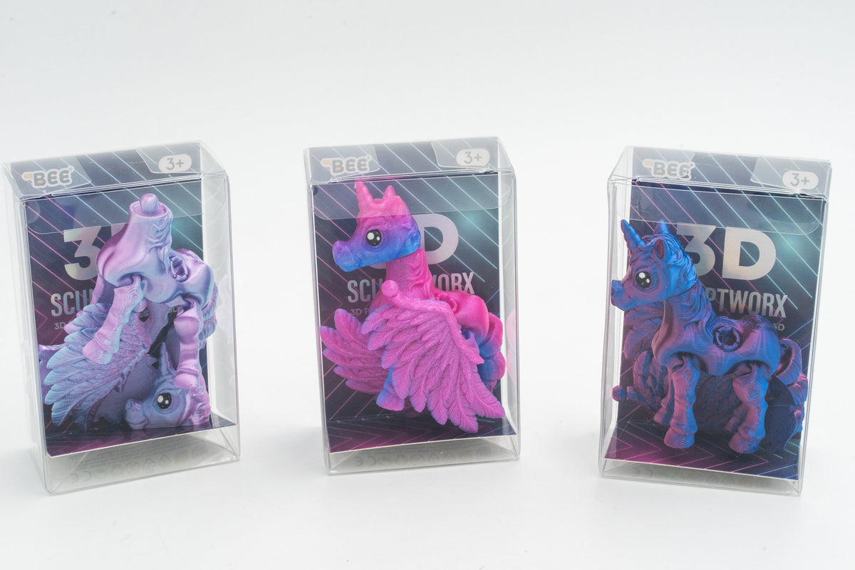 Unicornio Impreso en 3D