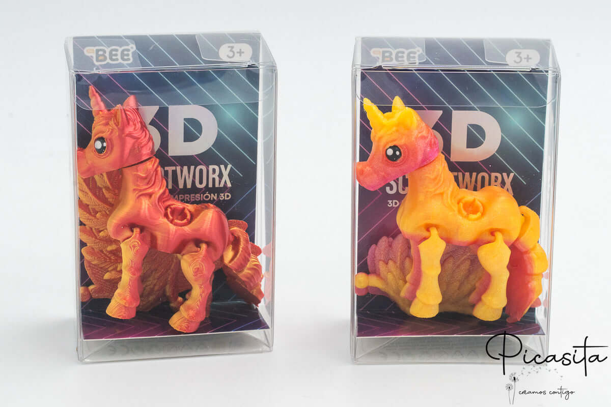 Unicornio Impreso en 3D