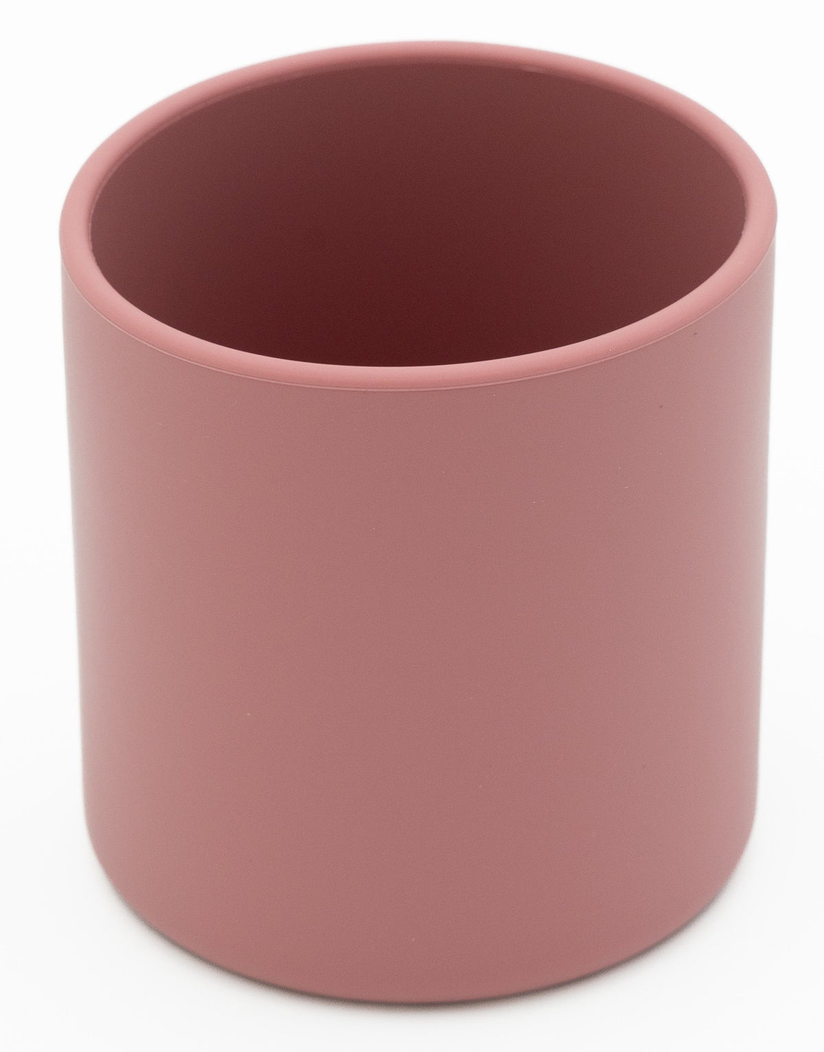 Bicchiere aperto in silicone rosa scuro
